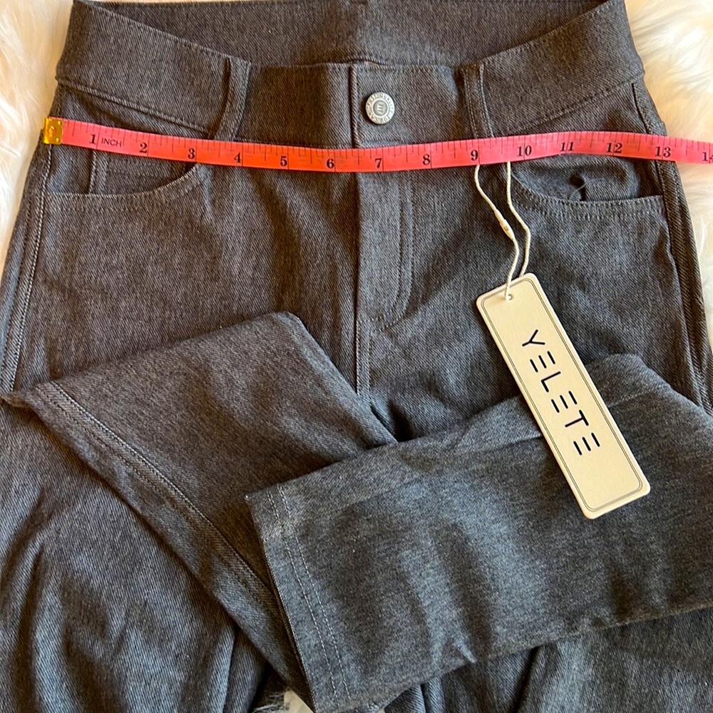 Yelete size S grey pant leggings NWT